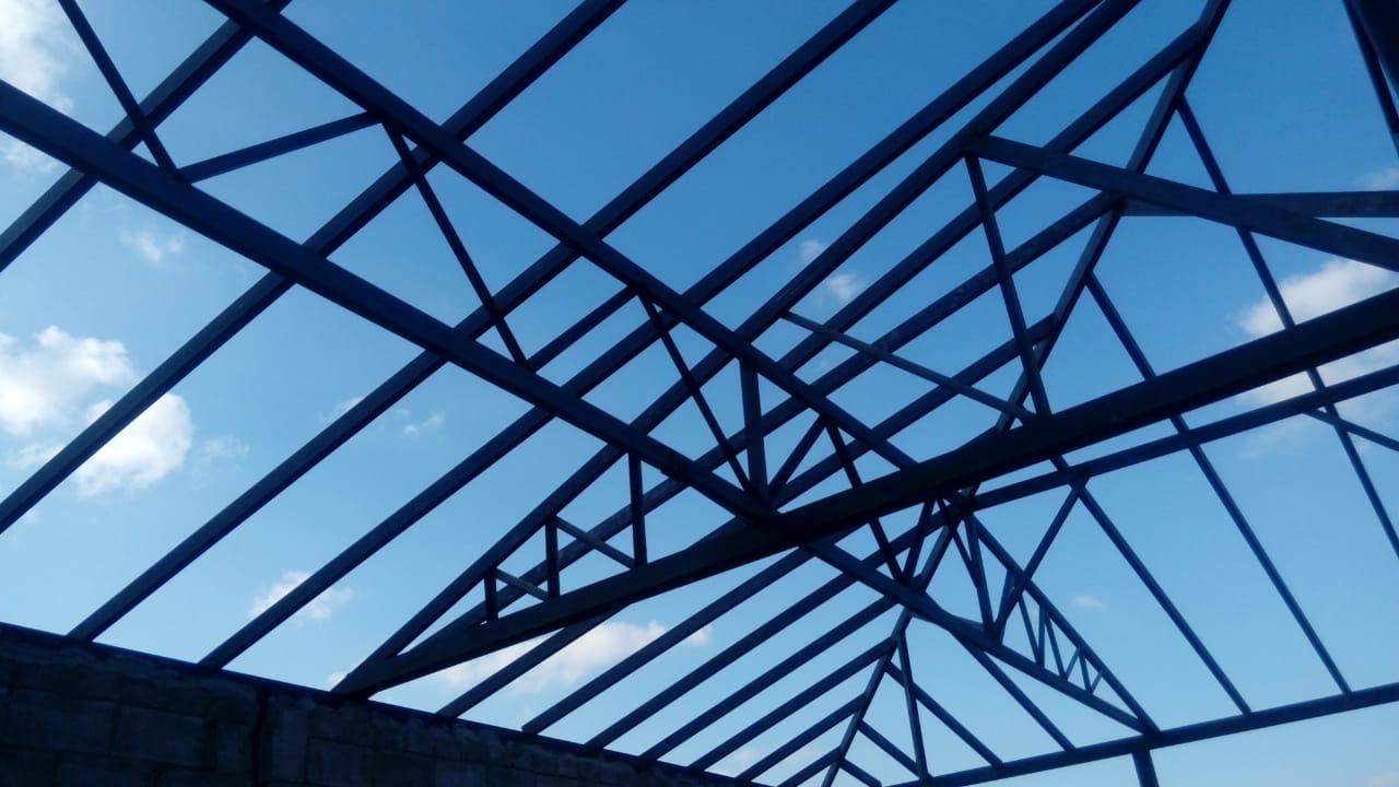 Steel frame shade project